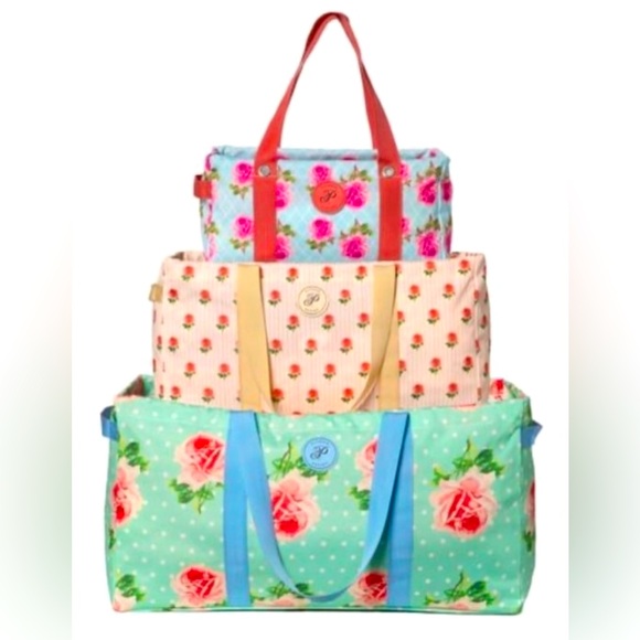 NIB Set of 3 Collapsible Totes - Picture 1 of 2